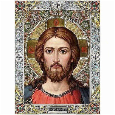 Portrait of Jesus Christ Paint with Diamonds – Art Providore