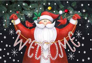 5D Diamond Painting Santa Welcome Kit - Bonanza Marketplace