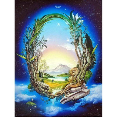 Easter Meadow Diamond Painting Kit with Free Shipping – 5D Diamond Paintings