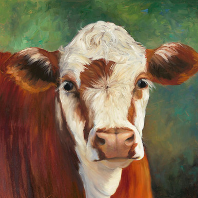 Brown And Black Cow - 5D Diamond Painting 