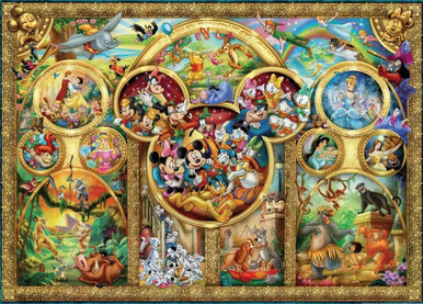 5D Diamond Painting Mickey Mouse Disney Castle Kit - Bonanza Marketplace