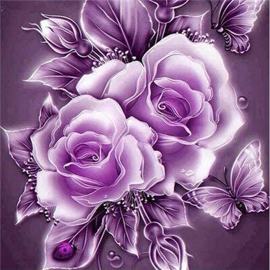 Diamond Painting Lavender Flowers – QuiltsSupply