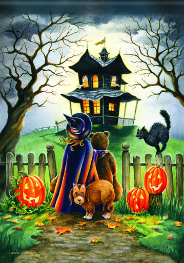 5D Diamond Painting Scary Trick Or Treat Kit - Bonanza Marketplace