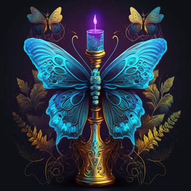 Fantasy Butterfly - Diamond Painting 