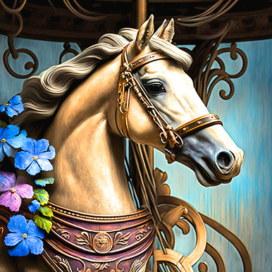 Colorful Horse - Diamond Painting Kit – bemyhobbystore