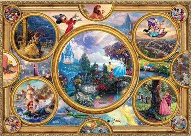 5D Diamond Painting World of Disney Kit - Bonanza Marketplace