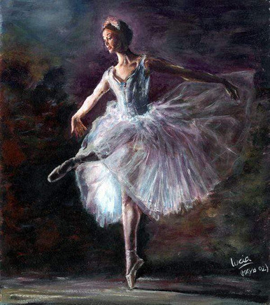 Ballet Pointe Shoes Diamond Painting 