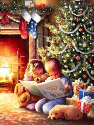 DIAMOND ART DIAMOND Painting Christmas Reading Crafts Book Lovers $15.62 -  PicClick AU