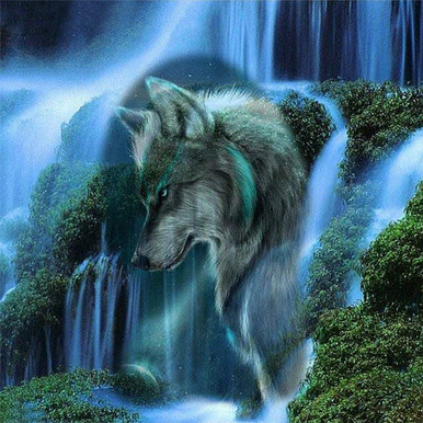 In The Wild Wolf Diamond Painting Kit with Free Shipping – 5D Diamond  Paintings