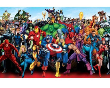 Marvel Heroes And Avengers - Movies 5D Diamond Paintings