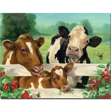 Sweet Thing Cow  Diamond Painting Bling Art