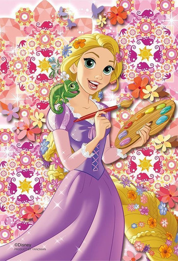 5D Diamond Painting Princess Rapunzel Painting Kit - Bonanza Marketplace