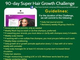 ​90-day Super Hair Growth Challenge Guidelines