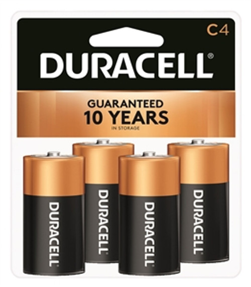 Duracell C Batteries - 4 Pack