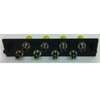 Fiber Adaptor Panel 8 ST Connector, MM/SM, Zirconia sleeve