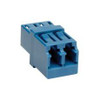 Fiber coupler, duplex LC, multimode. Plastic