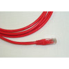 UTP 7' Red Patch Cable With Flexible Boots CAT6 568B