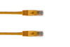 UTP 1' CAT5E Yellow Patch Cable With Ferrari Boots 568B