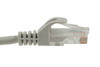 UTP 1' CAT5E Gray Patch Cable With Ferrari Boots 568B