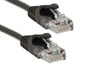 UTP 25' CAT5E Black Patch Cable With Ferrari Boots 568B