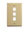 Face Plate 2 Port Ivory ICC