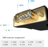 USB Adaptor USB A to DB9 Serial Male w/6' Cable