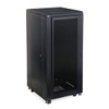 27U LINIER® Server Cabinet - Convex/Vented Doors - 24" Depth