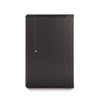 18U LINIER® Fixed Wall Mount Cabinet - Vented Door