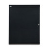 15U LINIER® Swing-Out Wall Mount Cabinet - Solid Door