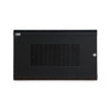 6U LINIER® Fixed Wall Mount Cabinet - Vented Door