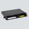 Classic 1 RMS Fiber Optic Rack Mount Enclosure with 3 Slots for LGX Compatible Adapter Panels or Cassettes