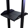 30″ Deep Vented Double-Sided Rack Shelf in 3 RMS