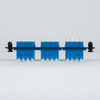 Classic LC-LC Fiber Optic LGX Compatible Adapter Panel with Blue Singlemode Adapters for 24 Fibers