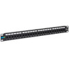 CAT5e Feed-Through Patch Panel with 24 Ports in 1 RMS
