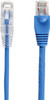 2Ft Blue CAT6A Slim 28Awg Patch