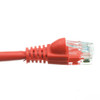 Cat6 Red Copper Ethernet Cable Snagless Boot 20ft