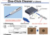 Fiber Optic Cleaner Fiber Optic connectors Cleaning Fiber Optic Cleaner Pen with 800+ Cleans for LC/MU 1.25mm UPC/APC Ferrules Push Type