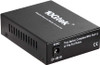 Gigabit Multimode Ethernet Fiber Media Converter, Built-in Module Up to 1.5KM, 10/100/1000M RJ45 to 1000M Dual SC Fiber