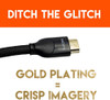 Long 15ft Braided HDMI 2.0 Cable - 4k & HDR Compatible - Gold Plated Connections Support 4k at 60fps Refresh Rate & 18gbps Bandwidth