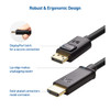 Unidirectional DisplayPort to HDMI Adapter Cable (DP to HDMI) 3 Feet