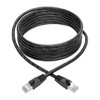 Cat6a 10G Snagless Shielded STP Ethernet Cable (RJ45 M/M), PoE, Black, 10 ft. (3.05 m)