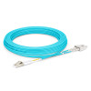 Fiber 10G Aqua 50/125 LC/SC Duplex 7M, (22.96 feet)