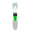 Cat6 Shielded External Ground - Standard WE/SS RJ45 with Bar45® 50 PC
