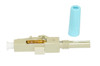 ECO Series™ Field-Assembly LC Type Multimode OM2/3/4 Fiber Optic Connectors - Aqua 1 unit (Duplex)