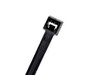 4" 18lb BlackUV Cable Tie 100/bag