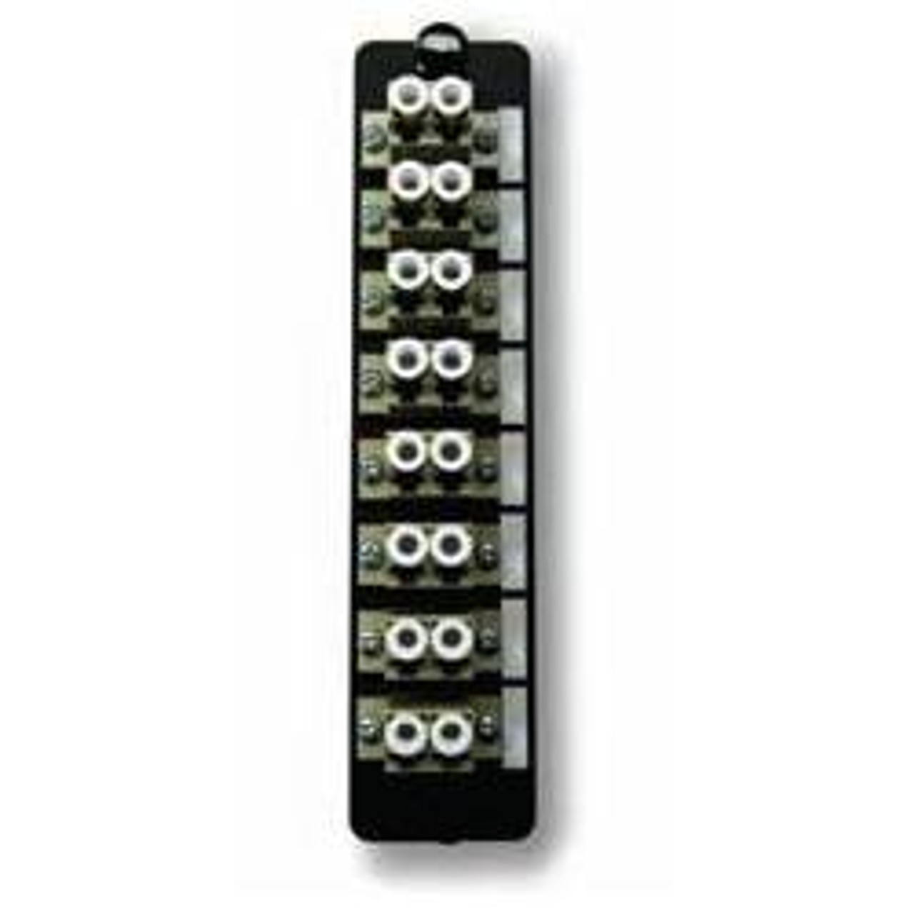 Fiber Adapter Panel, 16 count LC MM/SM, 8 Duplex LC Conn.