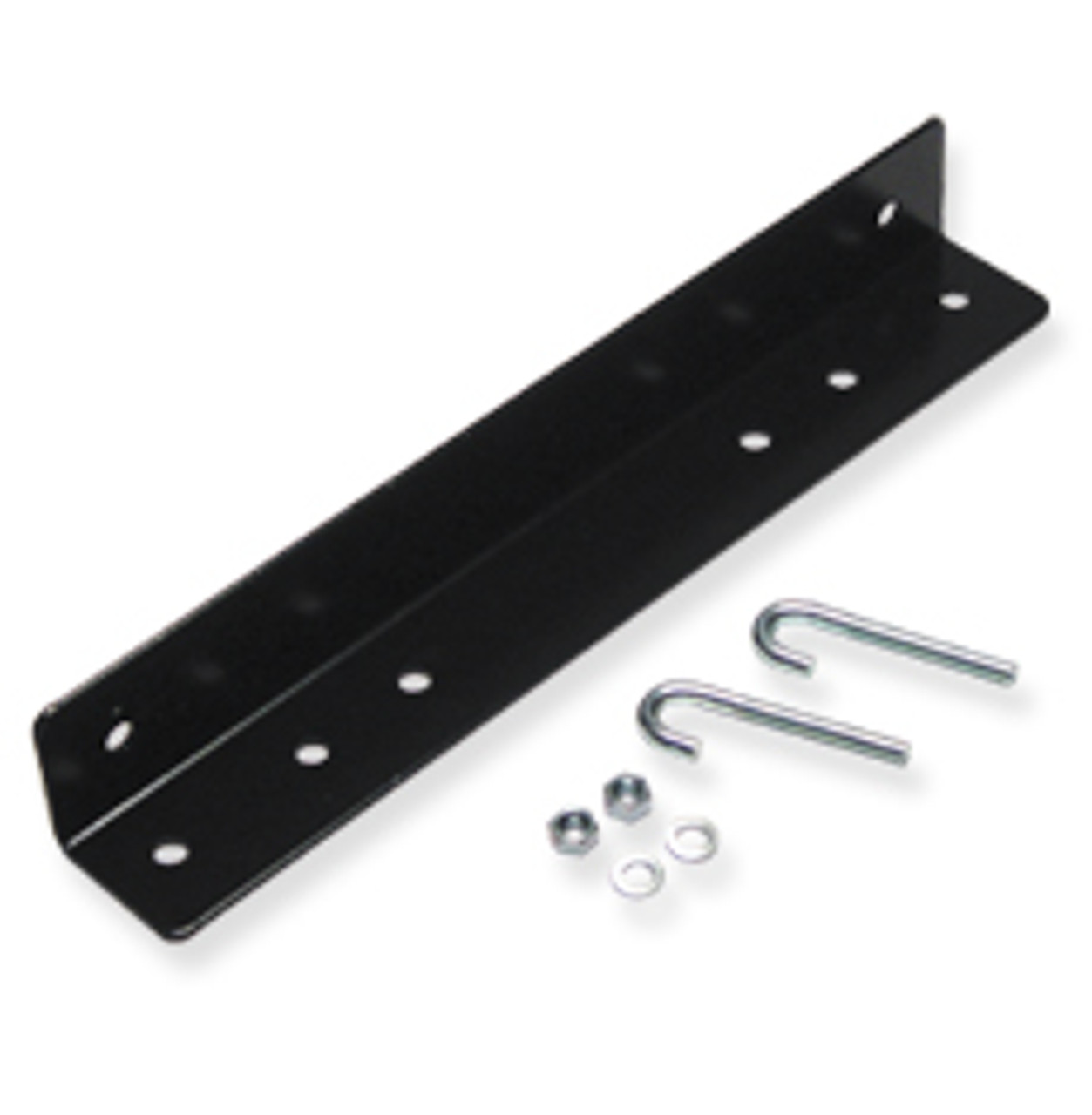 Support Angel Rack Wall Support Angle Kit for ladder rack, black(for 12
