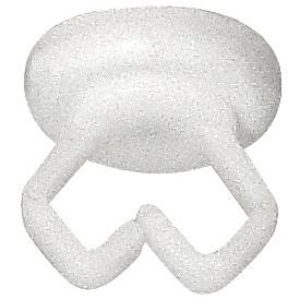 Cable Hanger 3/4" White Claw Design