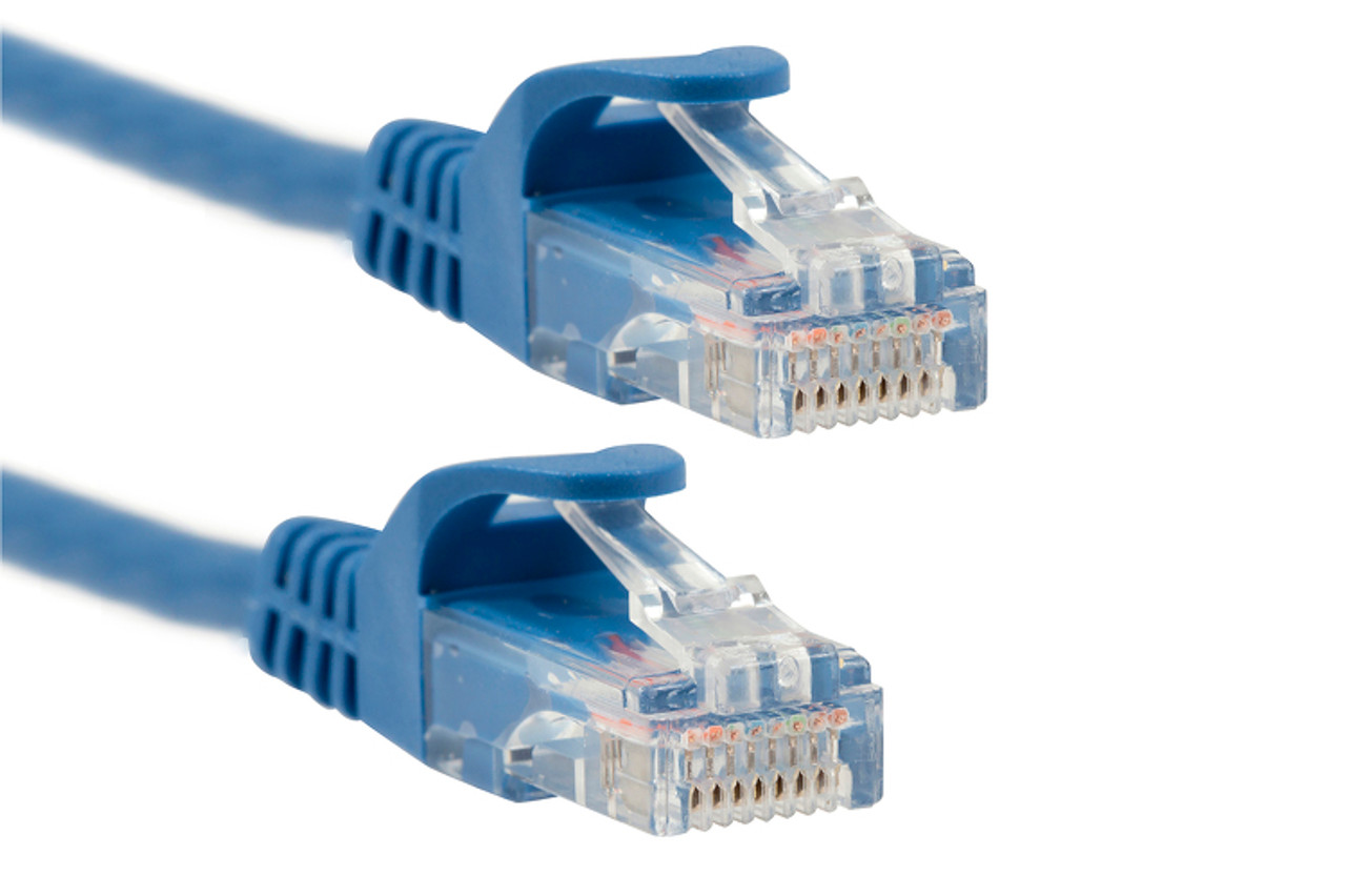 UTP 3' CAT6 Blue Patch Cable With Ferrari Boots 568B