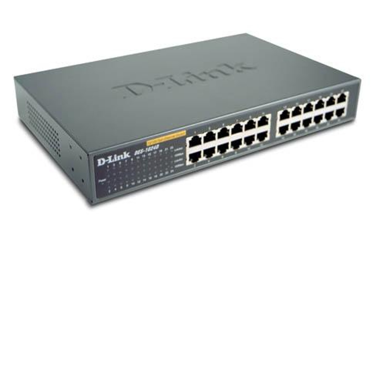 Switch Rack Mount 24-Port 10/100Mbps Dual Speed